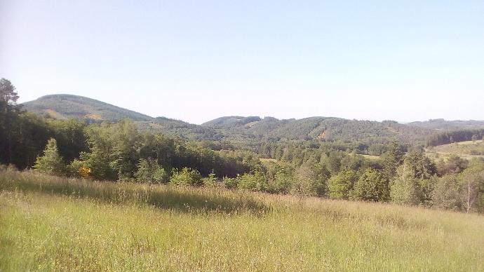 paysage de corrèze - les monédières