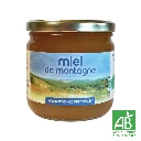 Miel de montagne Bio origine France - pot de 500 g