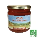 Miel de chataignier Bio origine France - pot de 500 g