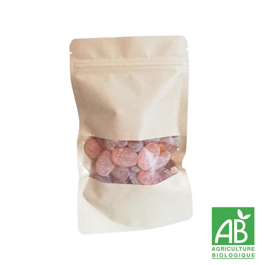 [BONBON150] Bonbons au miel bio - sachet de 150 g