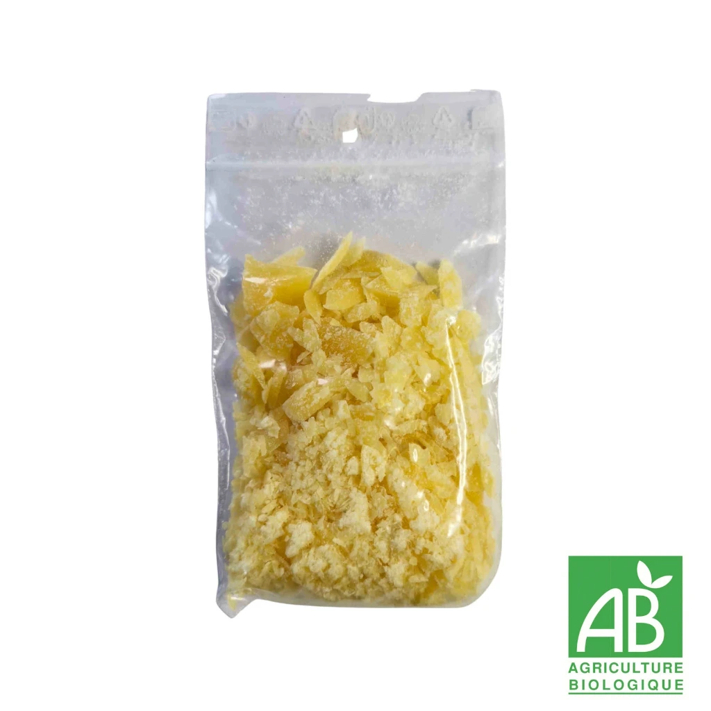 [CIREC30G] Cire d'abeille bio en copeaux - sachet de 30 g