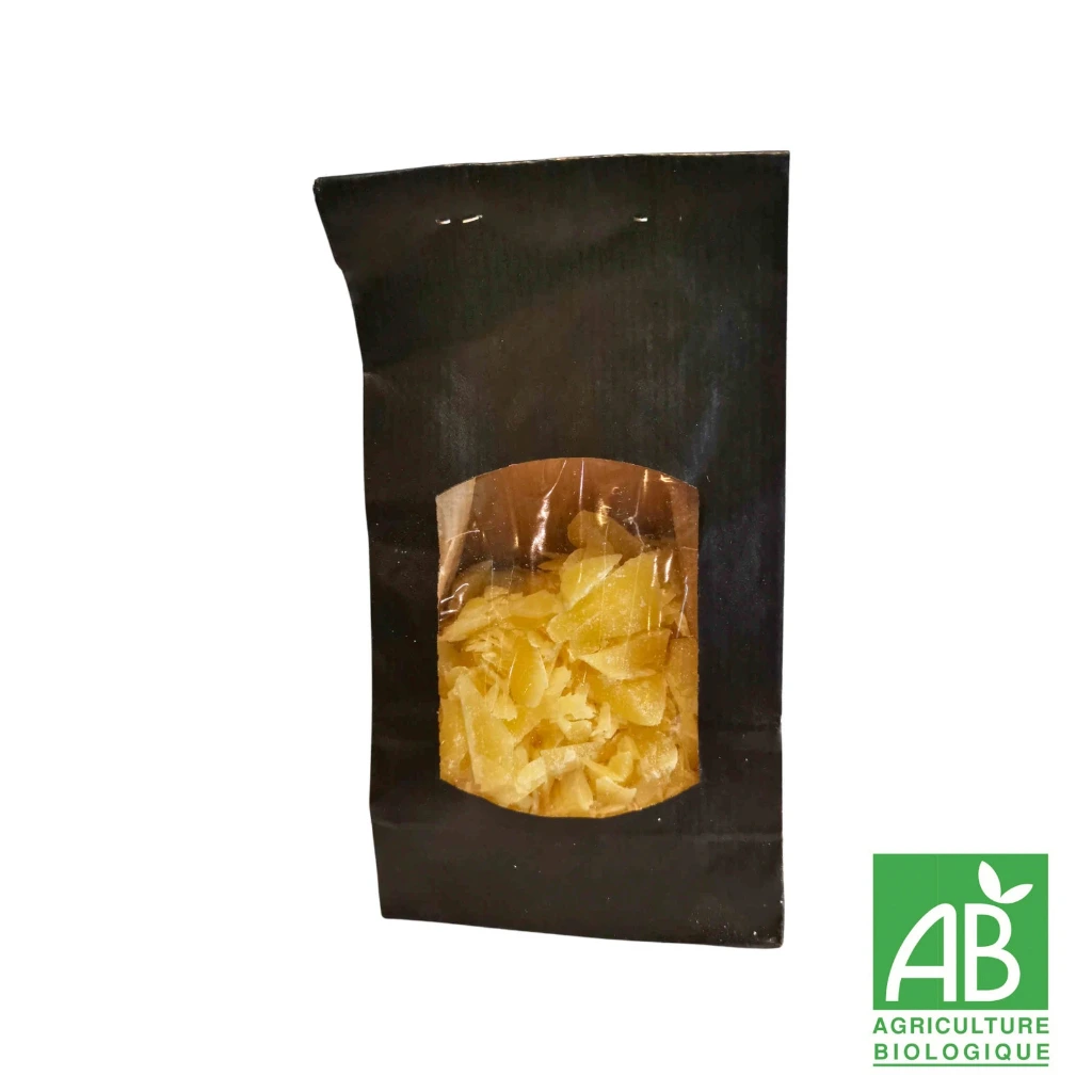 [CIREC100G] Cire d'abeille bio en copeaux - sachet de 100 g