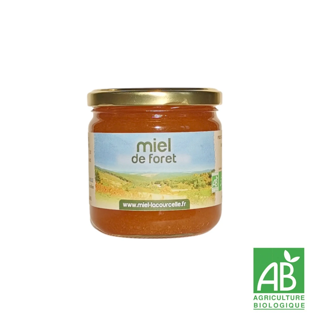 [FORET500] Miel de forêt Bio origine France - pot de 500 g