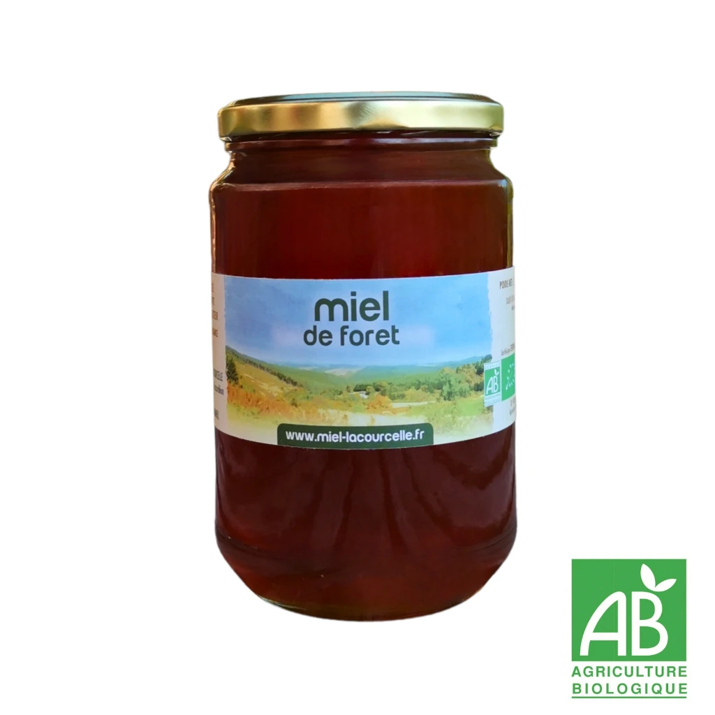 [FORET1000] Miel de forêt Bio origine France - pot de 1 kg