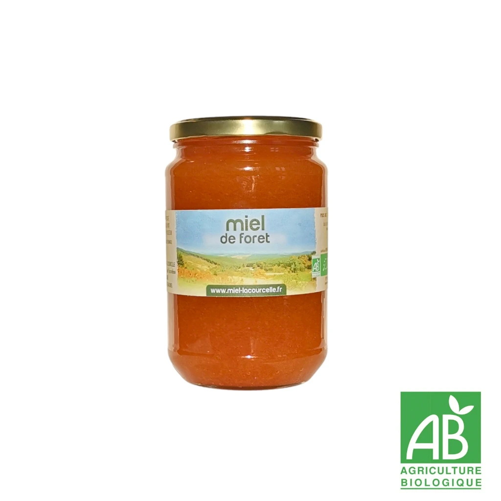 Miel de forêt Bio origine France - pot de 1 kg