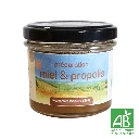 Préparation miel & propolis bio - pot de 130 g